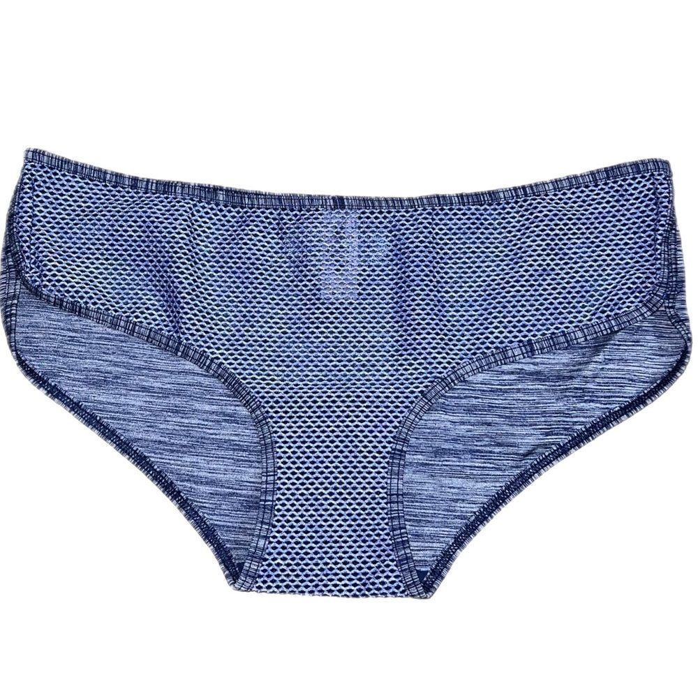 Victorias Secret Discontinued Smooth Everyday Perfect Hiphugger Panty Blue Small